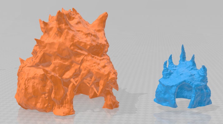 Wolf Lair - Swamp of Sorrows - Pathfinder - Dungeons & Dragons -RPG- Tabletop-Terrain-28 mm / 1"- Aether Studios