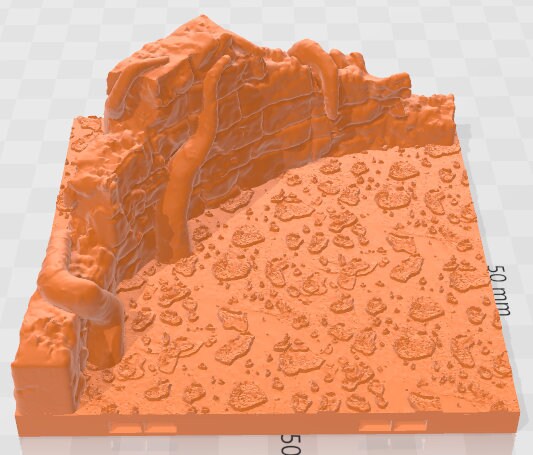 Ruined Tower Set 2 - Swamp of Sorrows - Pathfinder - Dungeons & Dragons -RPG- Tabletop-Terrain-28 mm / 1"- Aether Studios