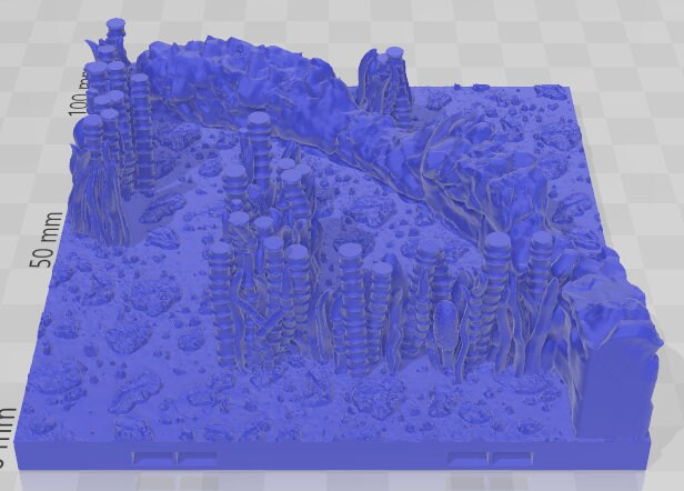Ruined Tower Set 2 - Swamp of Sorrows - Pathfinder - Dungeons & Dragons -RPG- Tabletop-Terrain-28 mm / 1"- Aether Studios