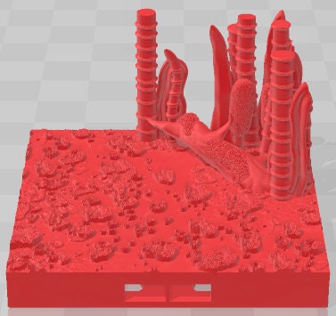 Scarlletfens Exterior Corners - Swamp of Sorrows - Pathfinder - Dungeons & Dragons -RPG- Tabletop-Terrain-28 mm / 1"- Aether Studios