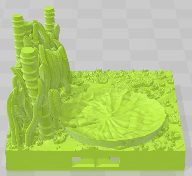 Scarlletfens Reed Walls Set 1 - Swamp of Sorrows - Pathfinder - Dungeons & Dragons -RPG- Tabletop-Terrain-28 mm / 1"- Aether Studios