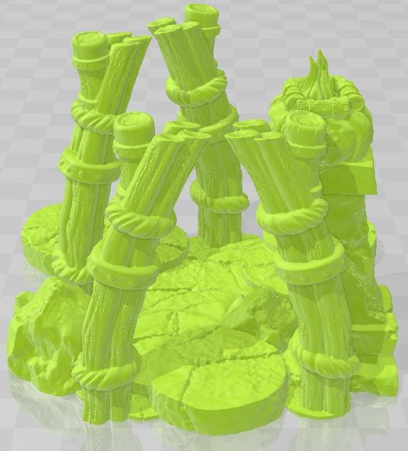 Azite Pathways - Swamp of Sorrows - Pathfinder - Dungeons & Dragons -RPG- Tabletop-Terrain-28 mm / 1"- Aether Studios
