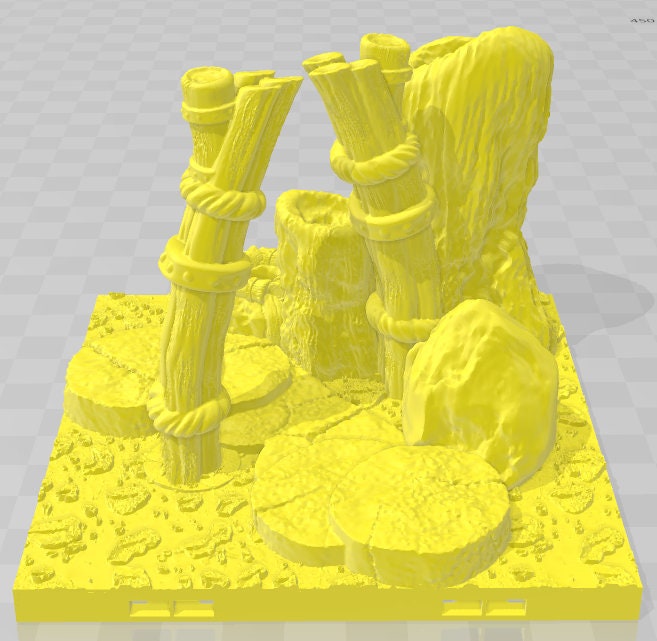 Azite Pathways - Swamp of Sorrows - Pathfinder - Dungeons & Dragons -RPG- Tabletop-Terrain-28 mm / 1"- Aether Studios