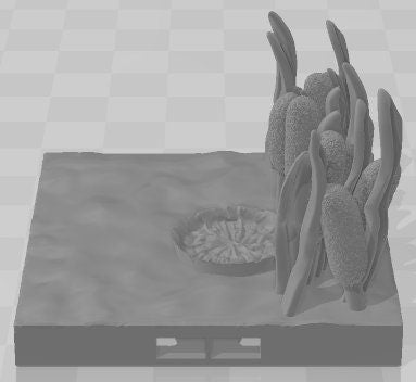 Lily Wetlands Set 2 - Swamp of Sorrows - Pathfinder - Dungeons & Dragons -RPG- Tabletop-Terrain-28 mm / 1"- Aether Studios