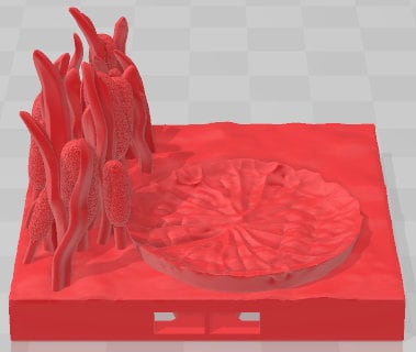 Lily Wetlands Set 3 - Swamp of Sorrows - Pathfinder - Dungeons & Dragons -RPG- Tabletop-Terrain-28 mm / 1"- Aether Studios