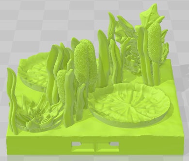 Lily Wetlands Set 3 - Swamp of Sorrows - Pathfinder - Dungeons & Dragons -RPG- Tabletop-Terrain-28 mm / 1"- Aether Studios