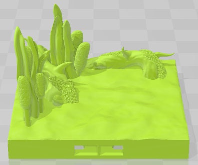 Lily Wetlands Set 4 - Swamp of Sorrows - Pathfinder - Dungeons & Dragons -RPG- Tabletop-Terrain-28 mm / 1"- Aether Studios