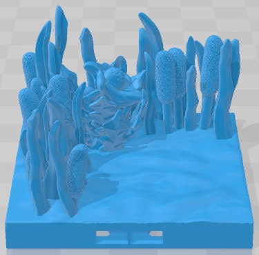 Lily Wetlands Set 4 - Swamp of Sorrows - Pathfinder - Dungeons & Dragons -RPG- Tabletop-Terrain-28 mm / 1"- Aether Studios