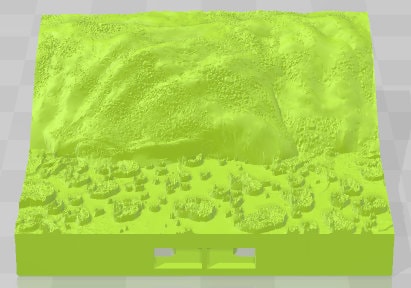 Raised Mud Slopes Set 1 - Swamp of Sorrows - Pathfinder - Dungeons & Dragons -RPG- Tabletop-Terrain-28 mm / 1"- Aether Studios