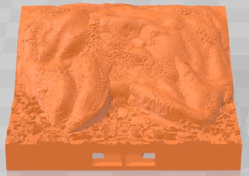 Raised Mud Slopes Set 1 - Swamp of Sorrows - Pathfinder - Dungeons & Dragons -RPG- Tabletop-Terrain-28 mm / 1"- Aether Studios
