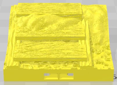 Raised Mud Slopes Set 2 - Swamp of Sorrows - Pathfinder - Dungeons & Dragons -RPG- Tabletop-Terrain-28 mm / 1"- Aether Studios