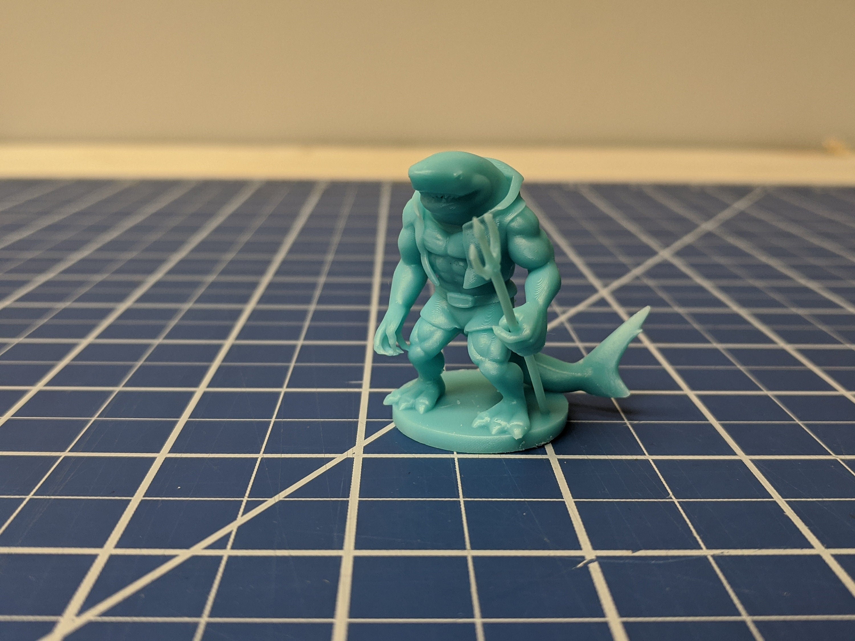 Wereshark Mini - DND - Pathfinder - Dungeons & Dragons - RPG - Tabletop - mz4250- Miniature-28mm-1"Scale