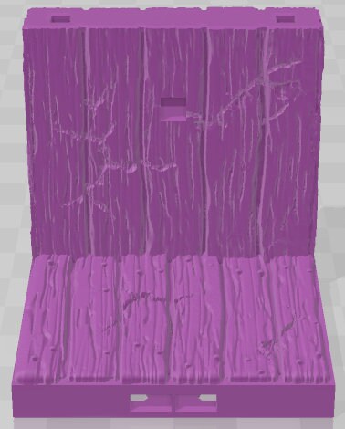 Swamp Shack Mossed Walls And Floors Set 1 - Swamp of Sorrows - Pathfinder - Dungeons & Dragons -RPG- Tabletop-Terrain-28 mm/1-AetherStudios