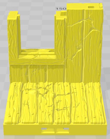 Swamp Shack Mossed Walls And Floors Set 2 - Swamp of Sorrows - Pathfinder - Dungeons & Dragons -RPG- Tabletop-Terrain-28 mm/1-AetherStudios
