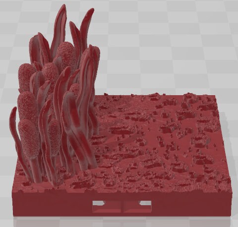 Brackish Reed Walls Set 1 - Swamp of Sorrows - Pathfinder - Dungeons & Dragons -RPG- Tabletop-Terrain-28 mm/1-AetherStudios