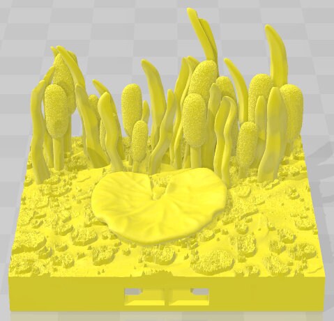 Brackish Reed Walls Set 1 - Swamp of Sorrows - Pathfinder - Dungeons & Dragons -RPG- Tabletop-Terrain-28 mm/1-AetherStudios
