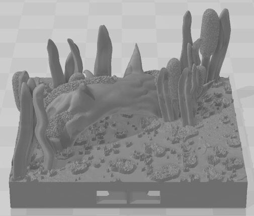 Brackish Reed Walls Set 1 - Swamp of Sorrows - Pathfinder - Dungeons & Dragons -RPG- Tabletop-Terrain-28 mm/1-AetherStudios