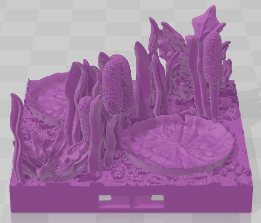 Brackish Reed Walls Set 1 - Swamp of Sorrows - Pathfinder - Dungeons & Dragons -RPG- Tabletop-Terrain-28 mm/1-AetherStudios