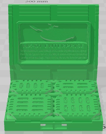 Hall Of Hero's Set 1 - Space Ships 3 - Pathfinder - Dungeons & Dragons -RPG- Tabletop-Terrain-28 mm/1-AetherStudios