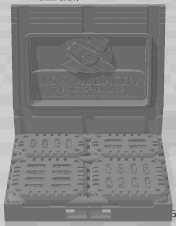 Hall Of Hero's Set 1 - Space Ships 3 - Pathfinder - Dungeons & Dragons -RPG- Tabletop-Terrain-28 mm/1-AetherStudios