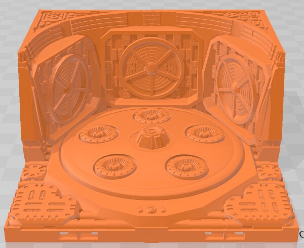 Transporter - Space Ships 3 - Pathfinder - Dungeons & Dragons -RPG- Tabletop-Terrain-28 mm/1-AetherStudios