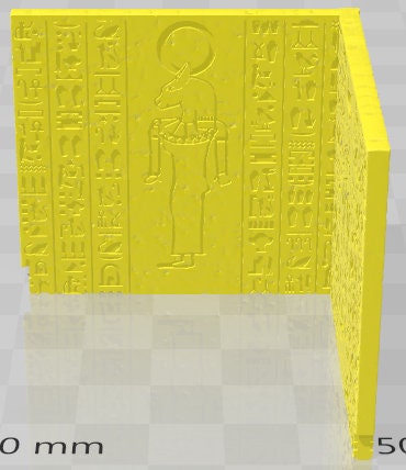 Pharaoh 5 Slot Walls And Corners Set 1 - Pharaoh -Pathfinder-Dungeons&Dragons-RPG-Tabletop-Terrain-28mm-AetherStudios
