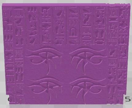 Pharaoh 5 Slot Walls And Corners Set 1 - Pharaoh -Pathfinder-Dungeons&Dragons-RPG-Tabletop-Terrain-28mm-AetherStudios