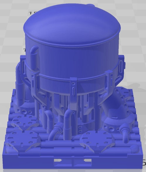 Engineering Tanks Set 1 - Space Ships 3 - Pathfinder - Dungeons & Dragons -RPG- Tabletop-Terrain-28 mm/1-AetherStudios