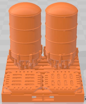 Engineering Tanks Set 2 - Space Ships 3 - Pathfinder - Dungeons & Dragons -RPG- Tabletop-Terrain-28 mm/1-AetherStudios