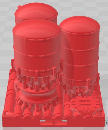 Engineering Tanks Set 2 - Space Ships 3 - Pathfinder - Dungeons & Dragons -RPG- Tabletop-Terrain-28 mm/1-AetherStudios