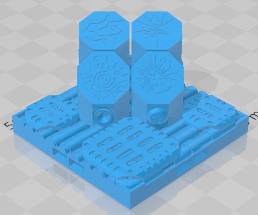 Computers Set 1 - Space Ships 3 - Pathfinder - Dungeons & Dragons -RPG- Tabletop-Terrain-28 mm/1-AetherStudios