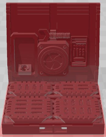 Access Corridors Set 3 - Space Ships 3 - Pathfinder - Dungeons & Dragons -RPG- Tabletop-Terrain-28 mm/1-AetherStudios