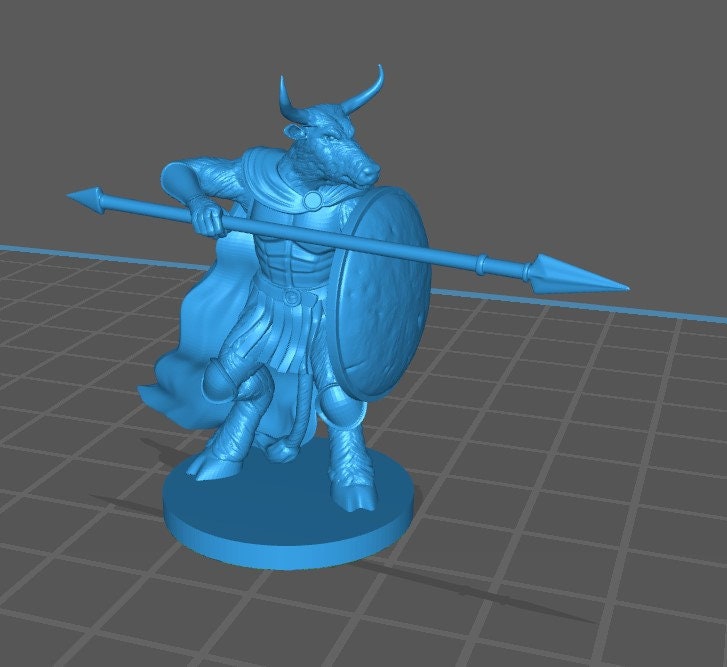 Other Races Fighter Mini Pack 2 - DND - Pathfinder - Dungeons & Dragons - RPG - Tabletop - mz4250- Miniature-28mm-1"Scale