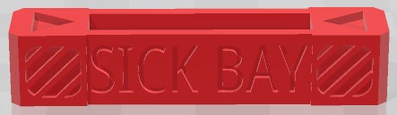 Door Lintels Set 4 - Space Ships 3 - Pathfinder - Dungeons & Dragons -RPG- Tabletop-Terrain-28 mm/1-AetherStudios