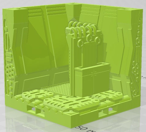 Crew Quarters Set 2 - Space Ships 3 - Pathfinder - Dungeons & Dragons -RPG- Tabletop-Terrain-28 mm/1-AetherStudios