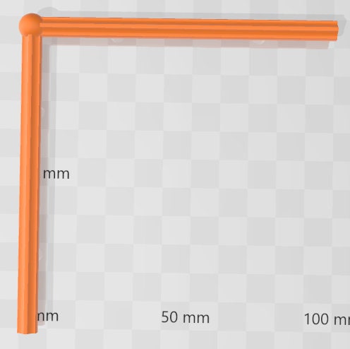 Core Balcony Rails - Space Ships 3 - Pathfinder - Dungeons & Dragons -RPG- Tabletop-Terrain-28 mm/1-AetherStudios