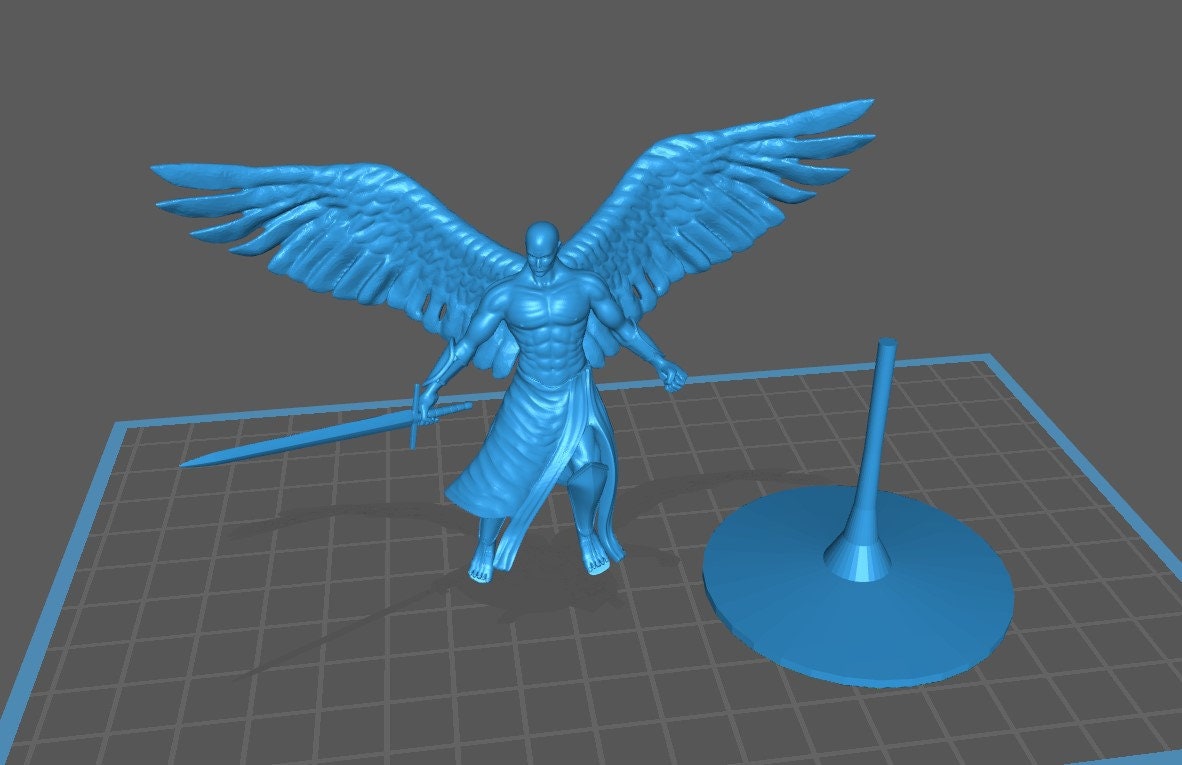 Planetar Mini - DND - Pathfinder - Dungeons & Dragons - RPG - Tabletop - mz4250- Miniature-28mm-1"Scale