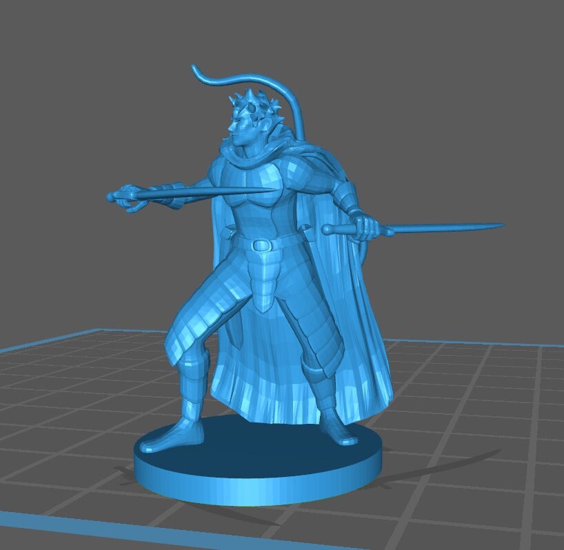 Human Rangers Mini - DND - Pathfinder - Dungeons & Dragons - RPG - Tabletop - mz4250 - Miniature - 28 mm - 1" Scale