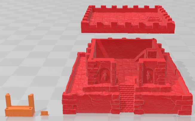 Tindar's Manse - World of Aach'yn - Pathfinder - Dungeons & Dragons -RPG- Tabletop-Terrain-28 mm/1-AetherStudios