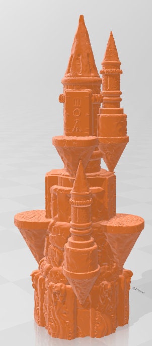 Zol'Tigan Main Tower - World of Aach'yn - Pathfinder - Dungeons & Dragons -RPG- Tabletop-Terrain-28 mm/1-AetherStudios