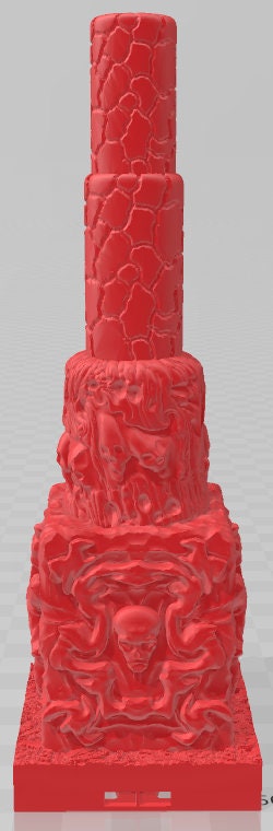 Temple of Zol'Tigan Tiles Set - World of Aach'yn - Pathfinder - Dungeons & Dragons -RPG- Tabletop-Terrain-28 mm/1-AetherStudios