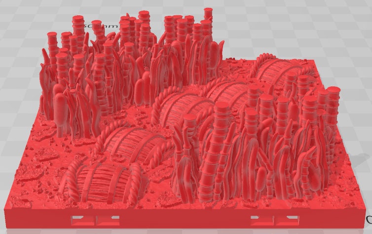 Scarlletfens Barrel Bridge Set 2 - Swamp of Sorrows - Pathfinder - Dungeons & Dragons -RPG- Tabletop-Terrain-28 mm / 1"- Aether Studios