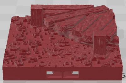 Scarlletfens Brackish Docks Set 1 - Swamp of Sorrows - Pathfinder - Dungeons & Dragons -RPG- Tabletop-Terrain-28 mm / 1"- Aether Studios