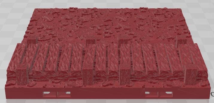 Scarlletfens Brackish Docks Set 3 - Swamp of Sorrows - Pathfinder - Dungeons & Dragons -RPG- Tabletop-Terrain-28 mm / 1"- Aether Studios