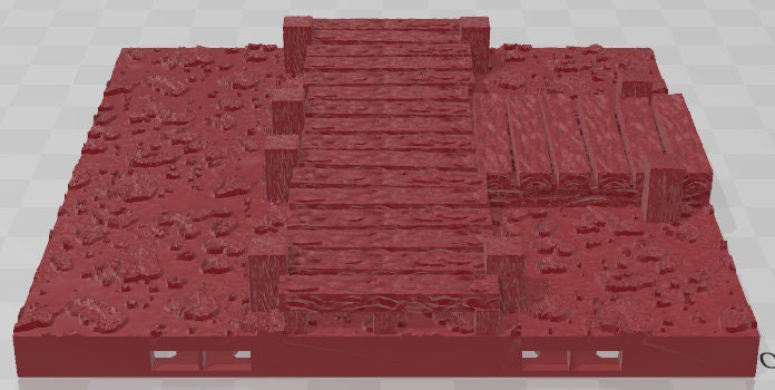 Scarlletfens Brackish Docks Set 4 - Swamp of Sorrows - Pathfinder - Dungeons & Dragons -RPG- Tabletop-Terrain-28 mm / 1"- Aether Studios