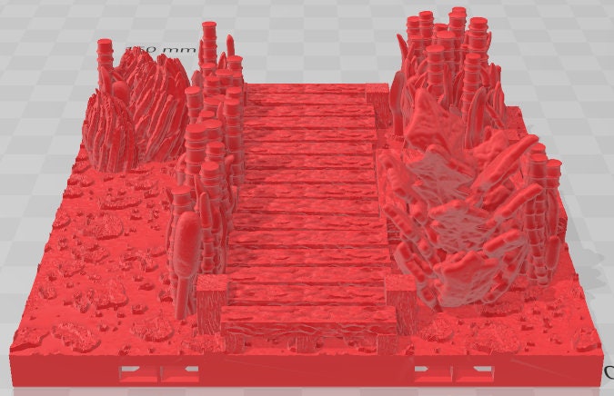Scarlletfens Brackish Docks Set 4 - Swamp of Sorrows - Pathfinder - Dungeons & Dragons -RPG- Tabletop-Terrain-28 mm / 1"- Aether Studios