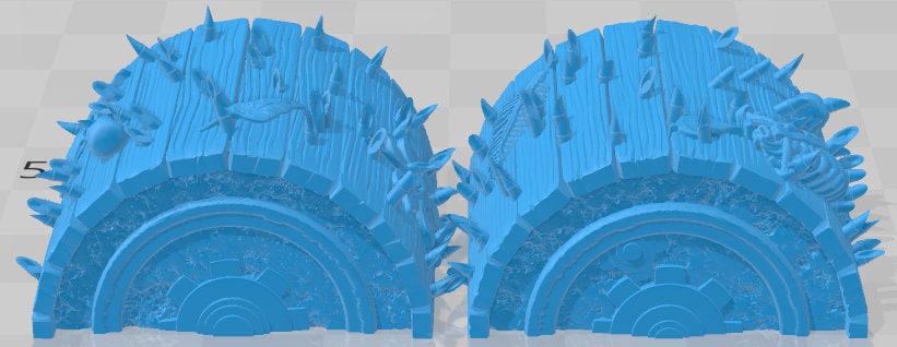 Doom Wheels - Aztlan - Pathfinder - Dungeons & Dragons -RPG- Tabletop-Terrain-28 mm / 1"- Aether Studios