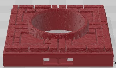 Floor Pits And Snakes - Aztlan - Pathfinder - Dungeons & Dragons -RPG- Tabletop-Terrain-28 mm / 1"- Aether Studios