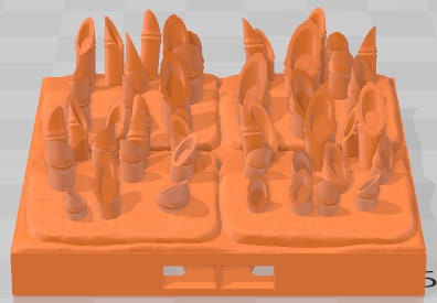 Punji Walls - Aztlan - Pathfinder - Dungeons & Dragons -RPG- Tabletop-Terrain-28 mm / 1"- Aether Studios