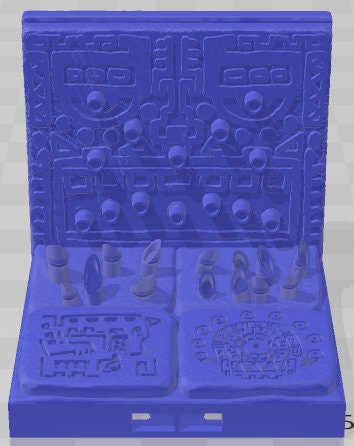 Punji Walls - Aztlan - Pathfinder - Dungeons & Dragons -RPG- Tabletop-Terrain-28 mm / 1"- Aether Studios